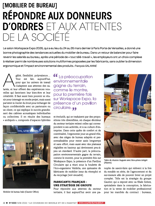 COURRIER DU MEUBLE MAI 2026