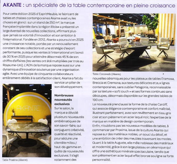 COURRIER DU MEUBLE 2026